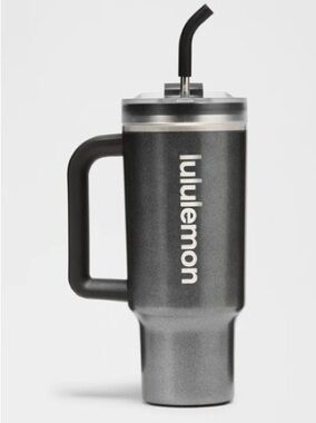NWT Lululemon Insulated Tumbler 40oz Iridescent Black
